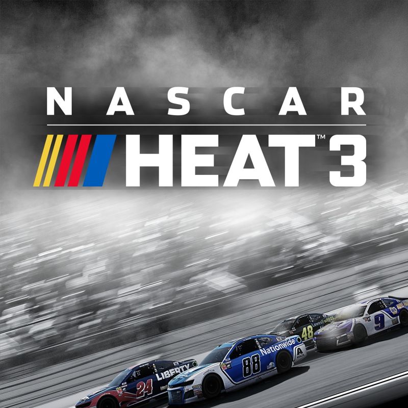 NASCAR Heat 3 box art for Playstation 4